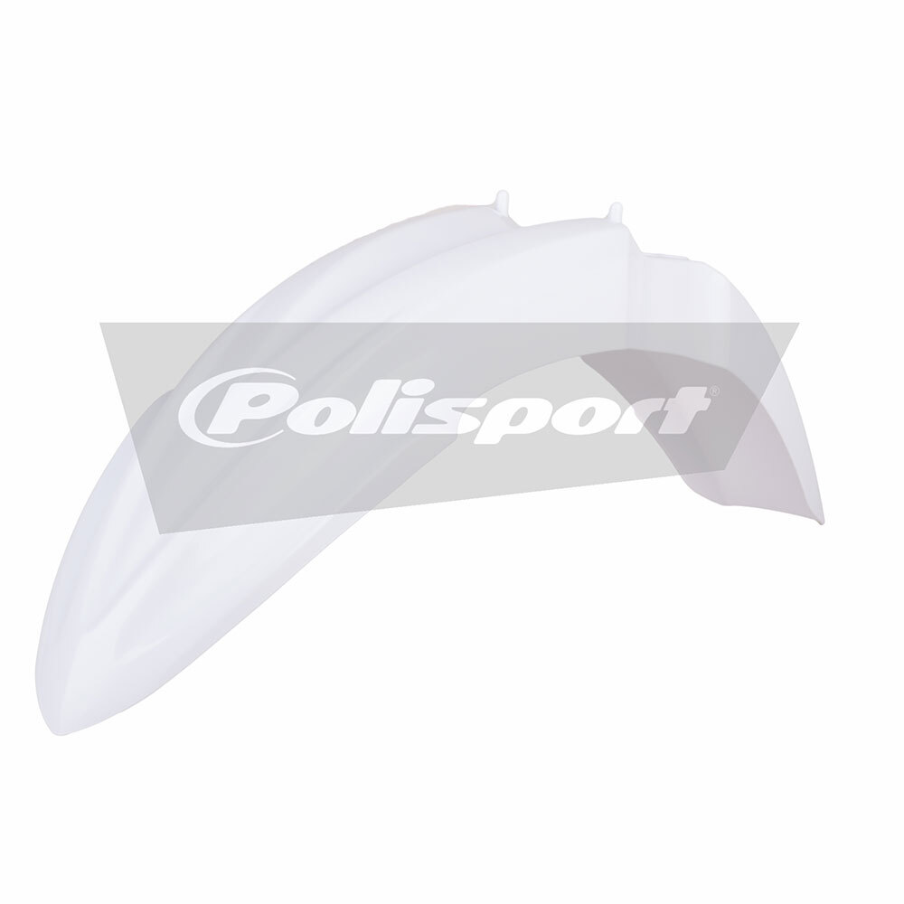 POLISPORT FRONT FENDER KAW KX85 14-22 - WHITE