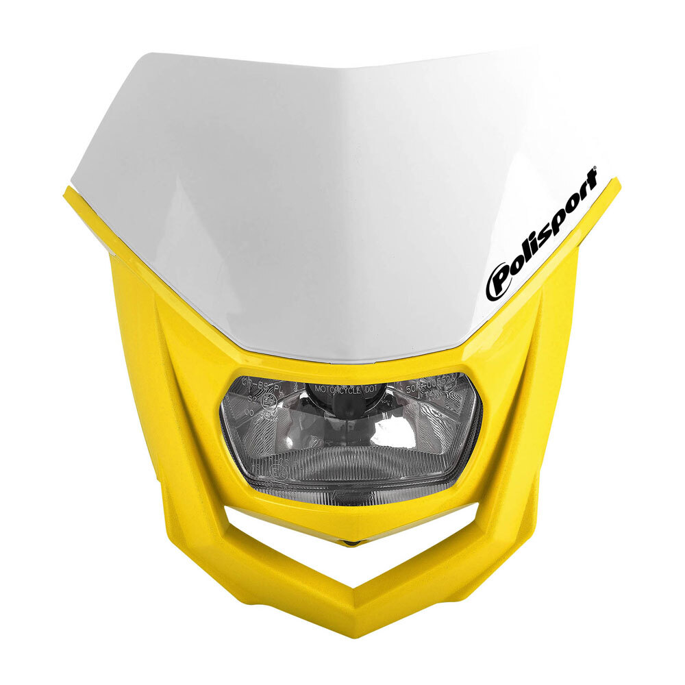 POLISPORT HEADLIGHT HALO - SUZUKI YELLOW/WHITE [B6]