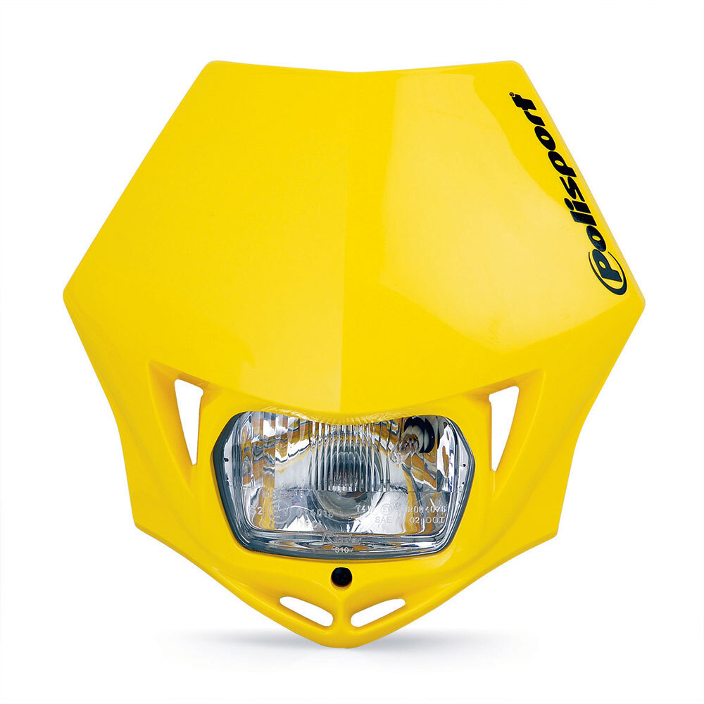 POLISPORT HEADLIGHT MMX - SUZUKI YELLOW [B6]