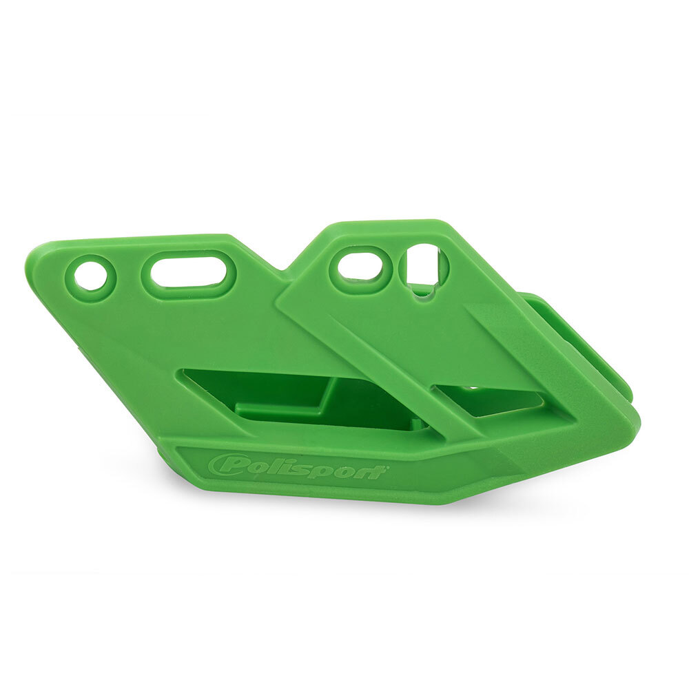 POLISPORT CHAIN GUIDE UNIVERSAL OUTER SHELL - KAWASAKI GREEN [6]