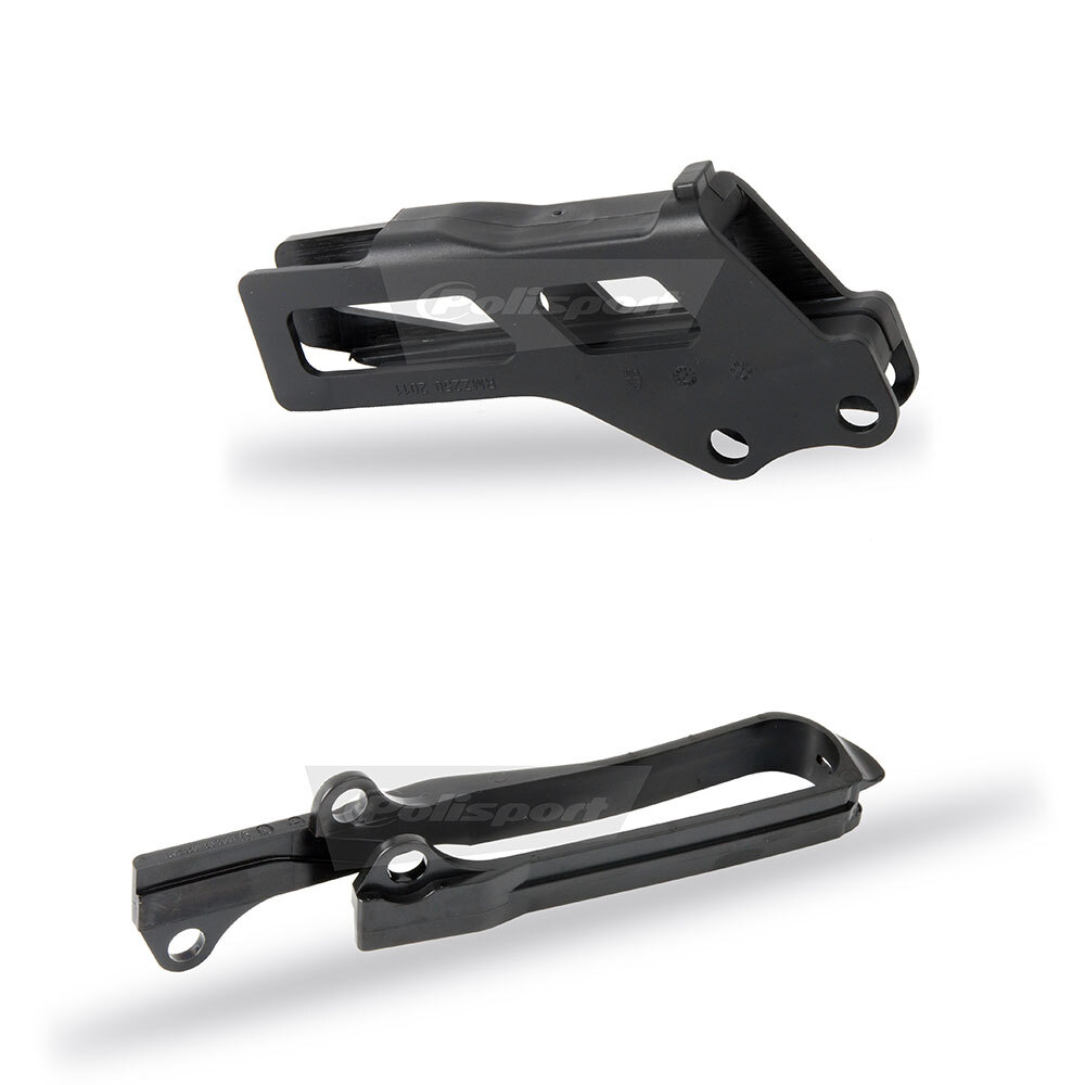 POLISPORT CHAIN GUIDE & SLIDER KIT SUZUKI - BLACK