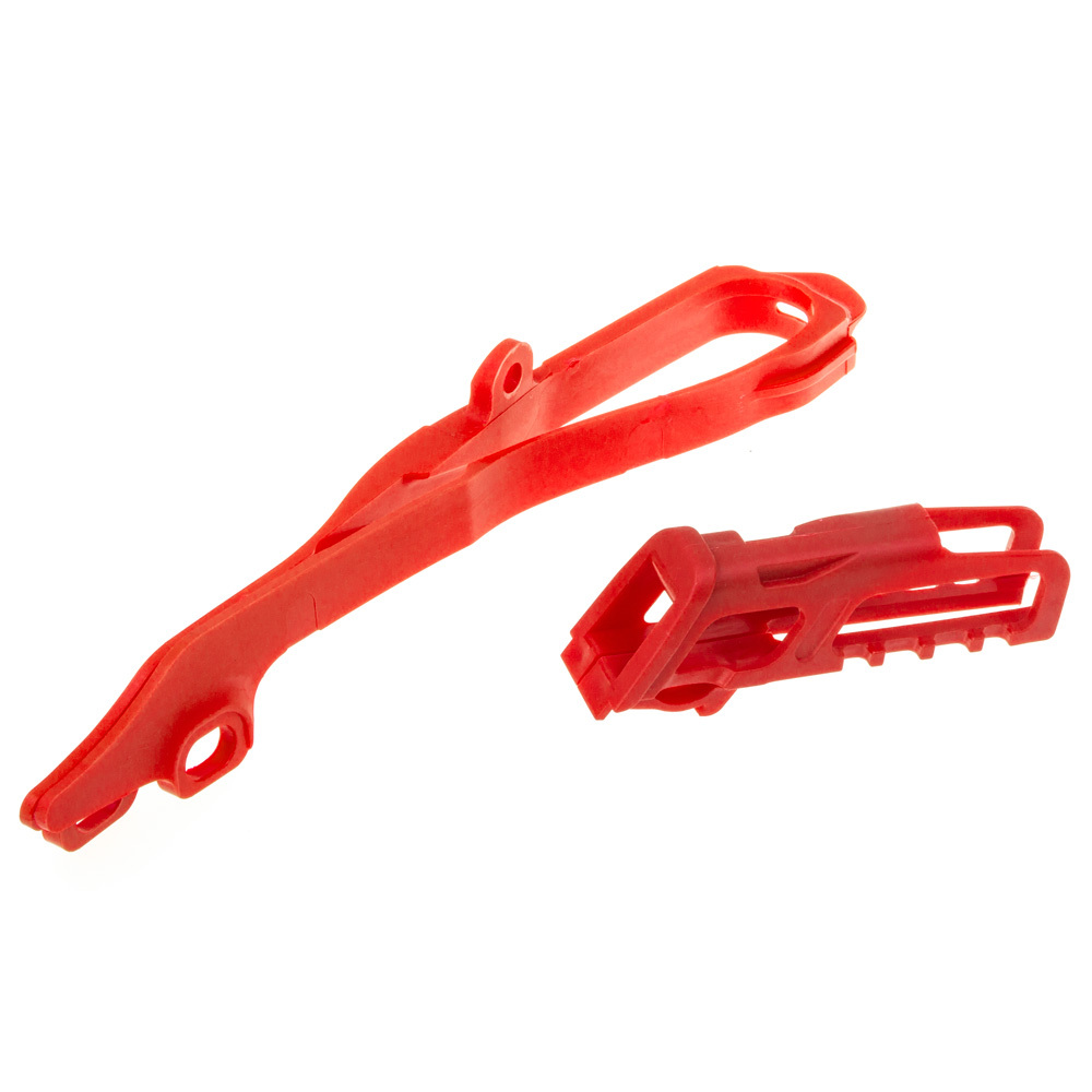 POLISPORT CHAIN GUIDE & SLIDER KIT HONDA - RED [B12]