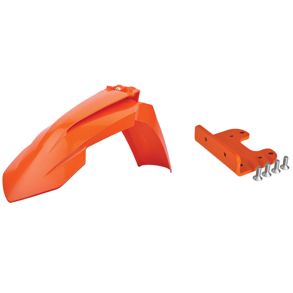 POLISPORT FRONT FENDER ADAPTOR KIT KTM SX/SX-F/EXC/EXC-F - ORANGE