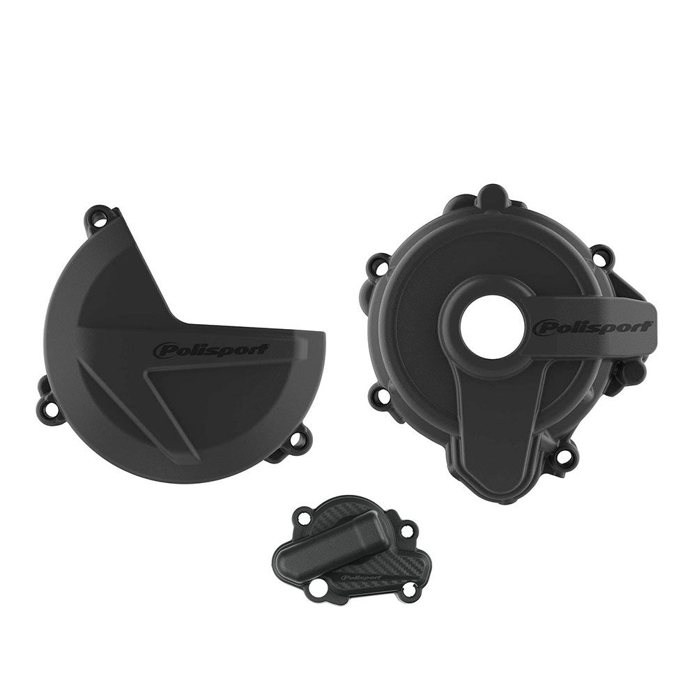 POLISPORT ENGINE COVER PROTECT KIT BLK