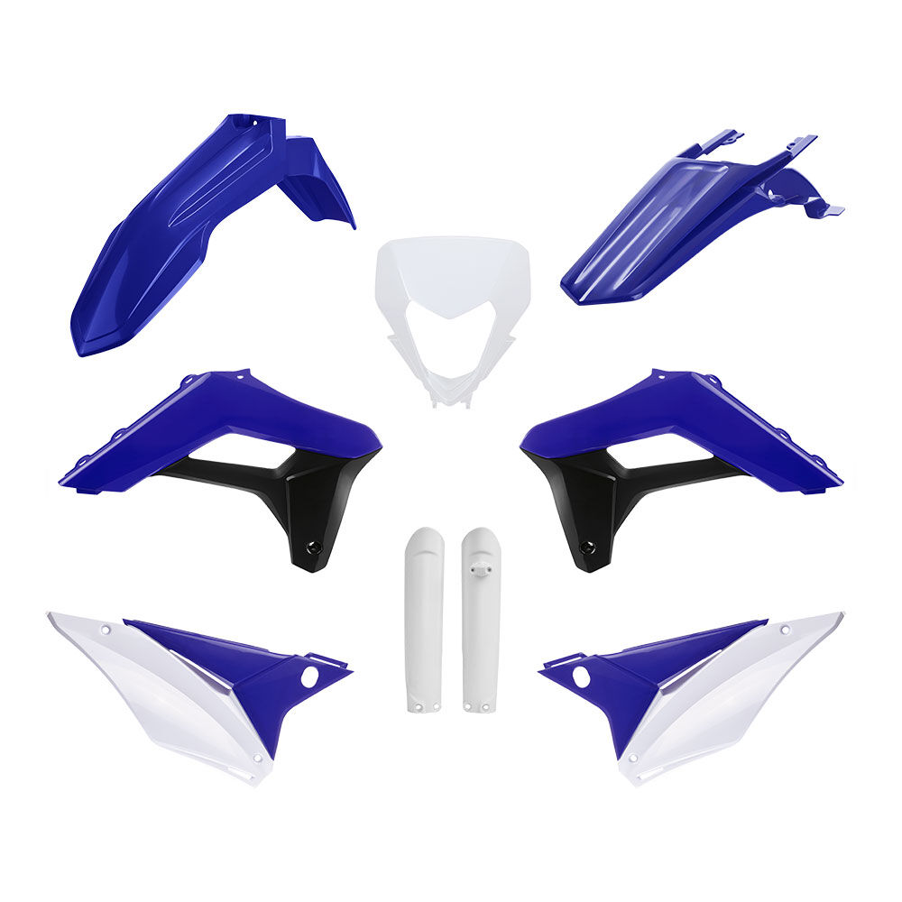 POLISPORT ENDURO KIT SHERCO 24 BLUE WHITE