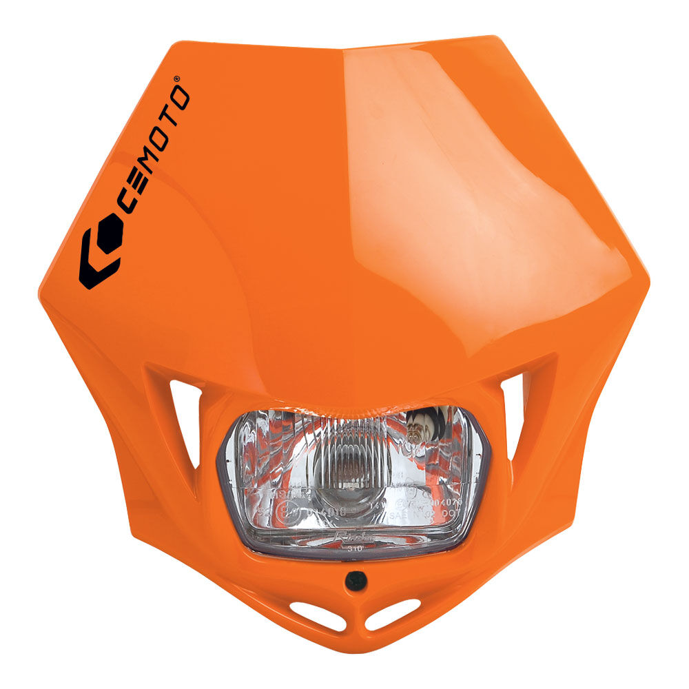 CEMOTO HEADLIGHT X-FUSE ORANGE