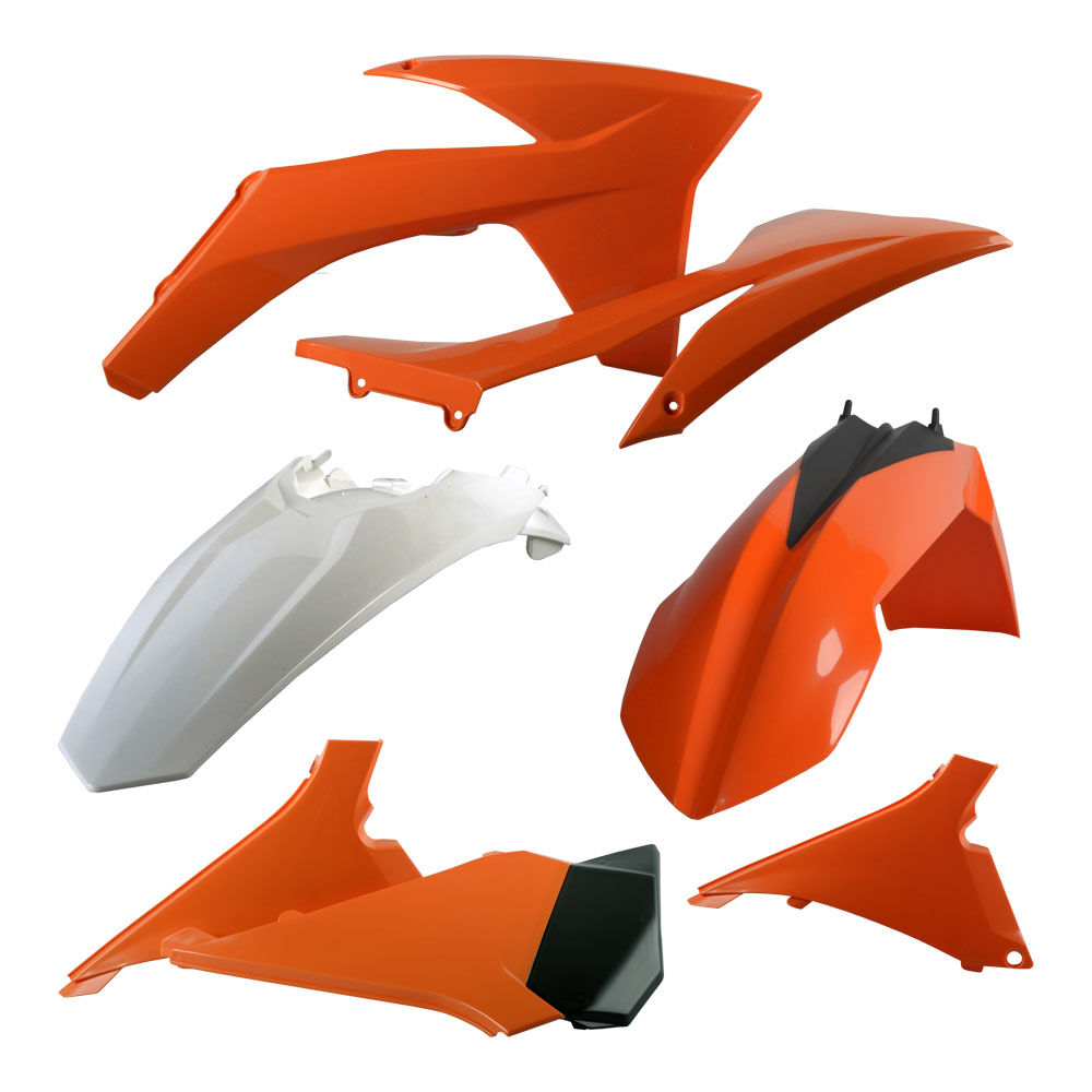 CEMOTO KIT KTM SX (12) SX-F (11-12) ORANGE/WHITE OEM