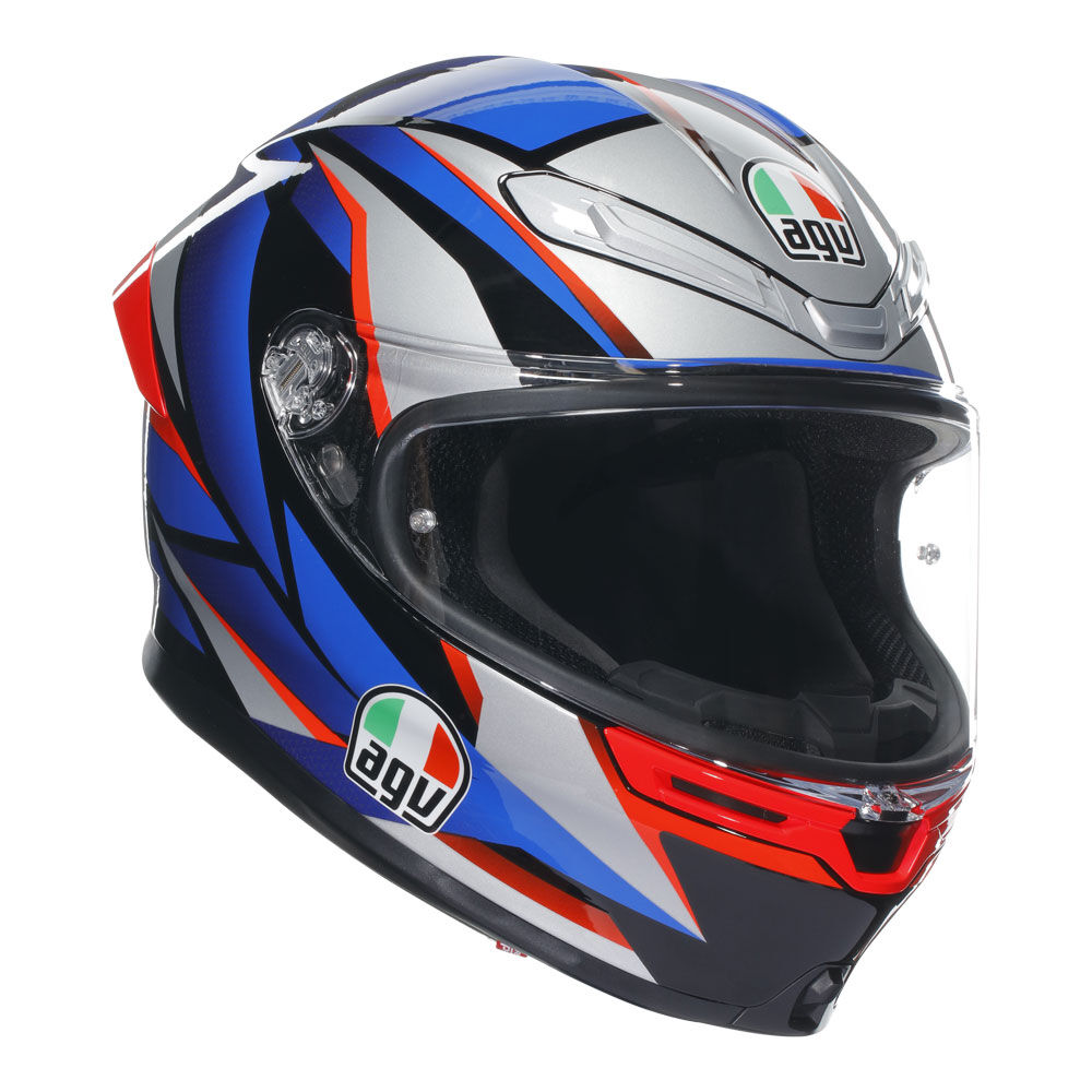 AGV K6S SLASHCUT BLUE/RED S