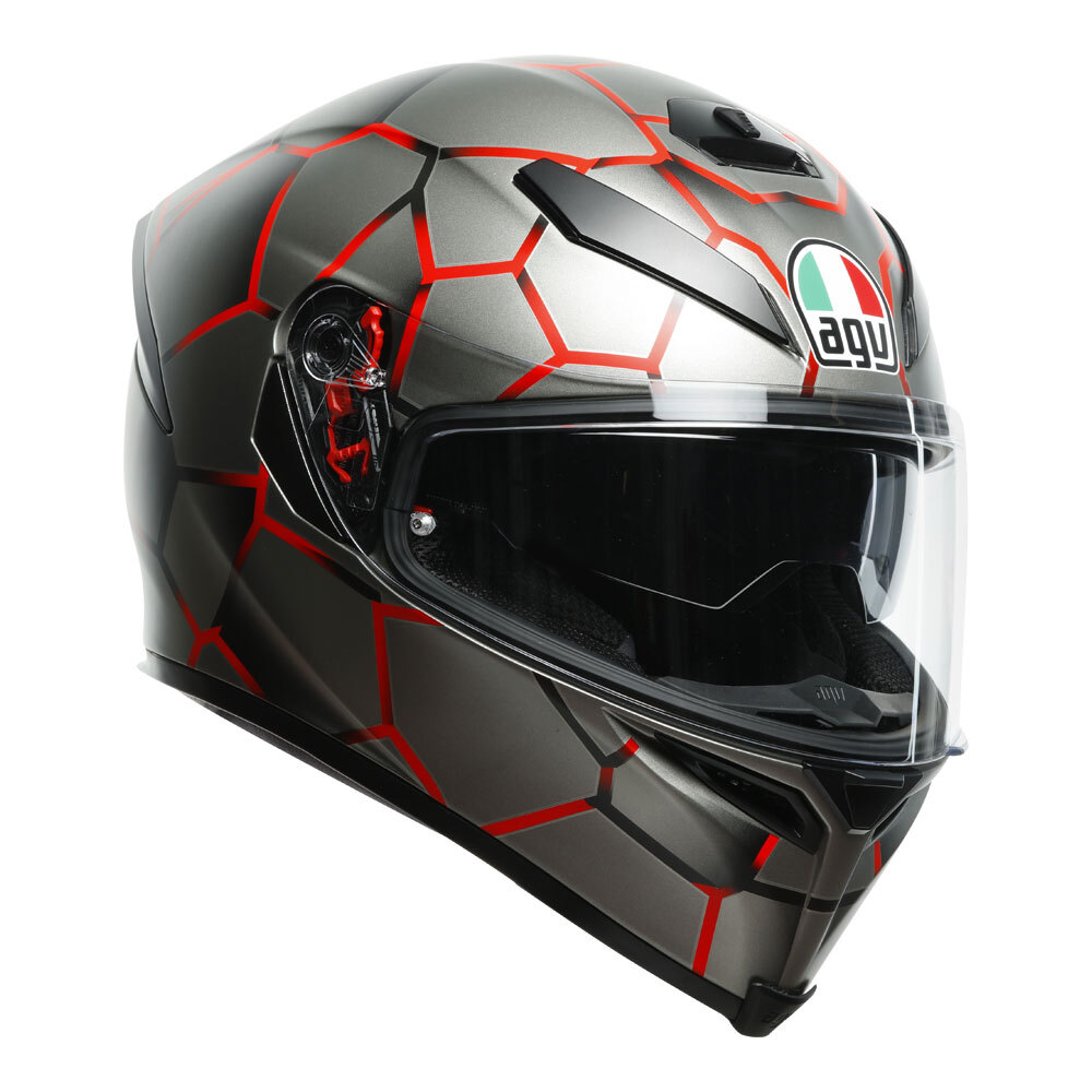 AGV K5 S VULCANUM RED S (210041A2MY052)