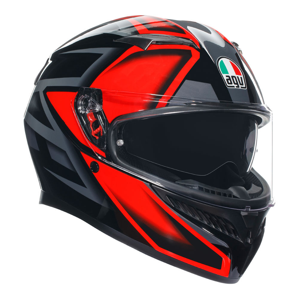 AGV K3 COMPOUND BLACK/RED S