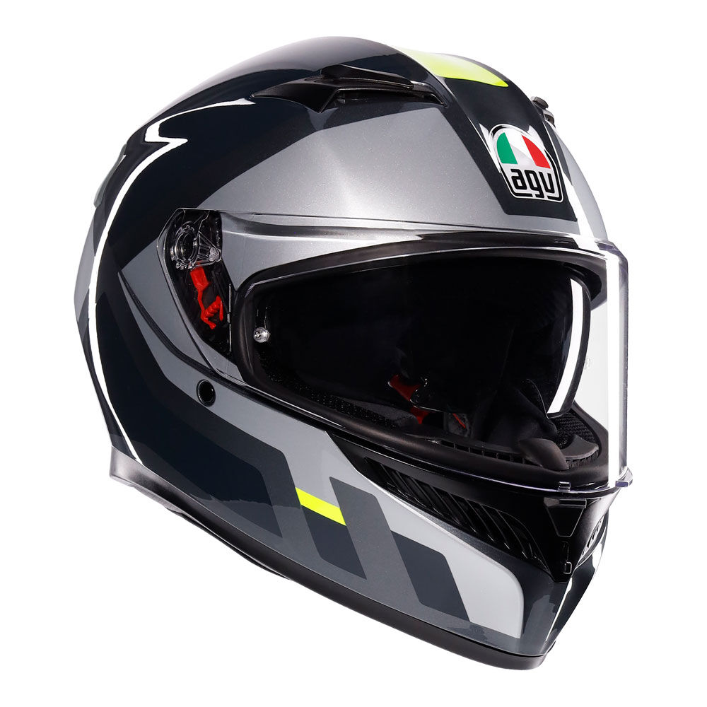 AGV K3 SHADE GREY YELLOW FLUO S