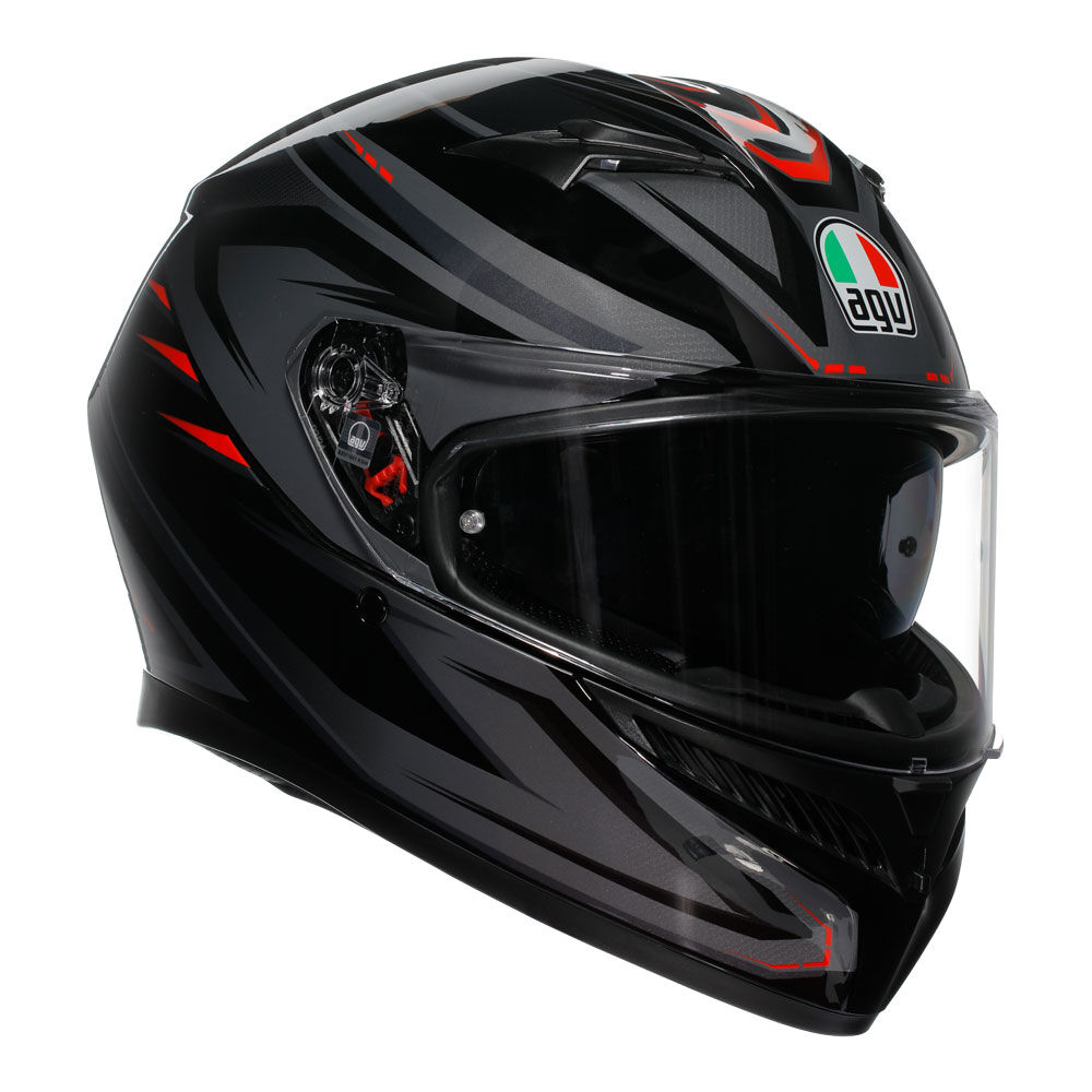 AGV K3 SYTH BLACK RED M