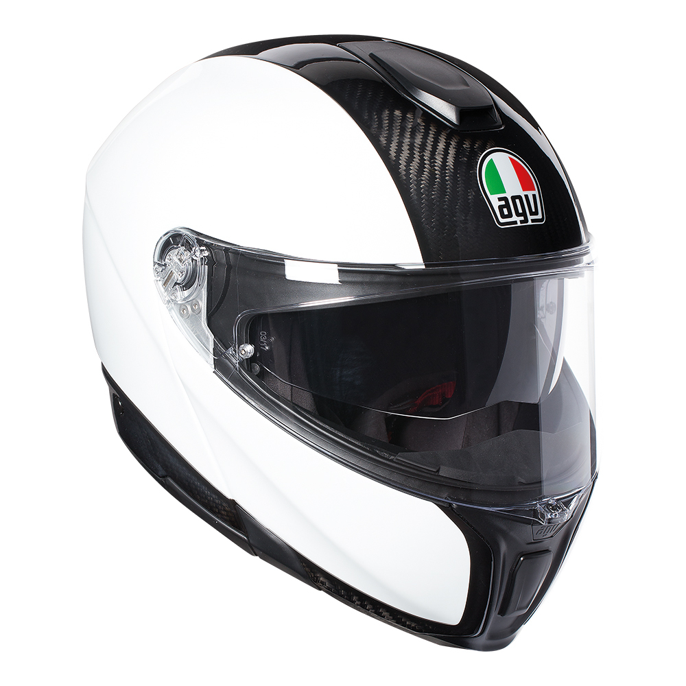 AGV SPORTMODULAR - CARB/WHT M ( 1201A4IY 004 007 )