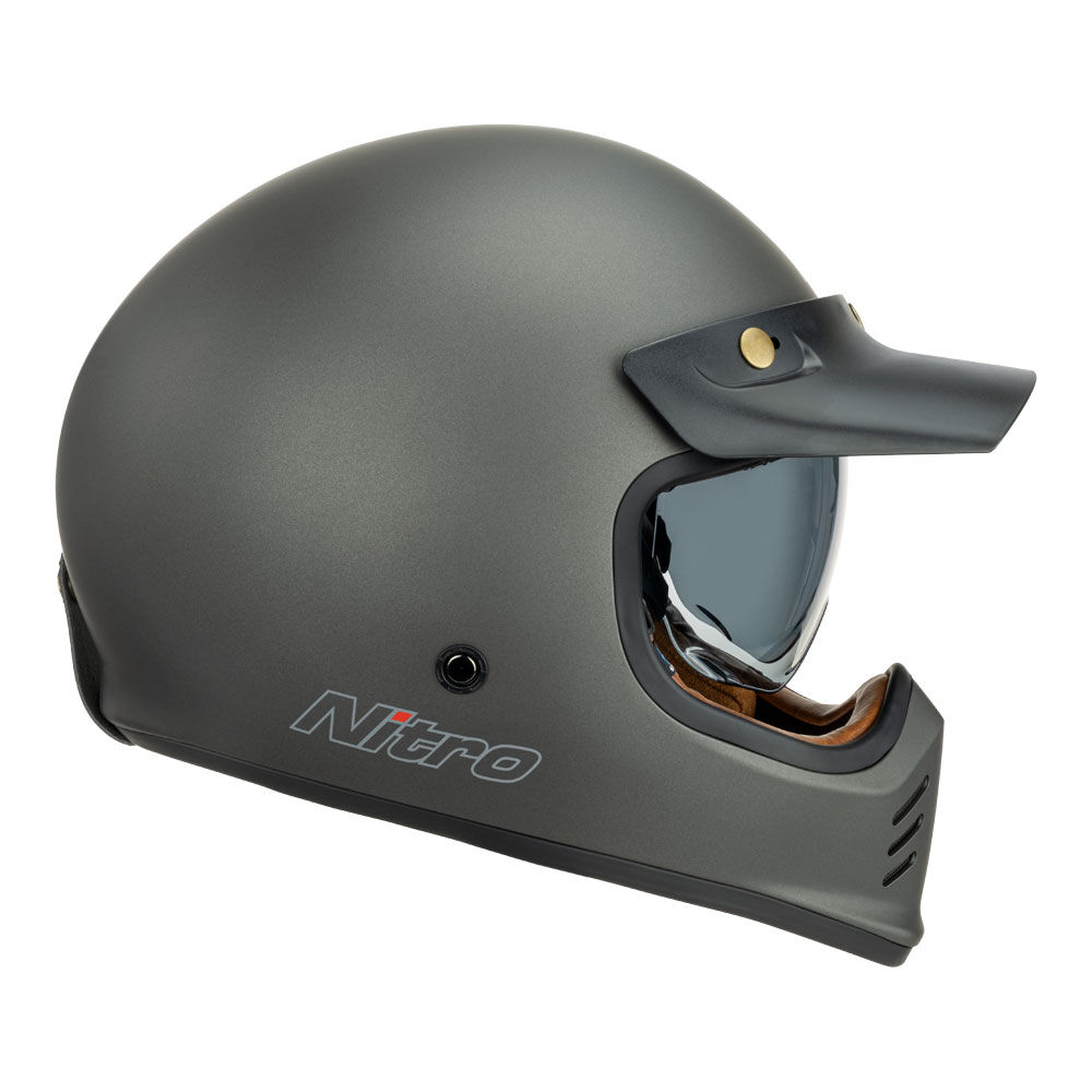 NITRO MX502 RETRO MX SATIN GRAPHITE S