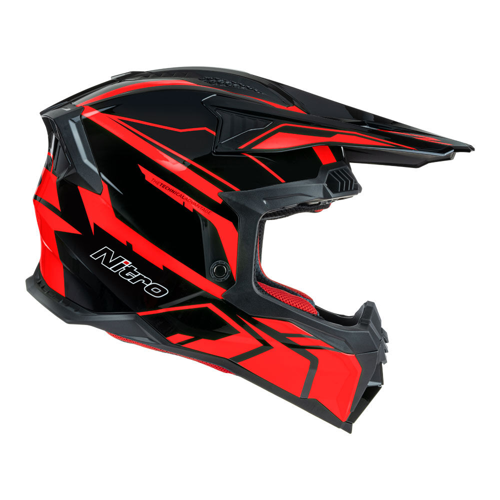 NITRO MX710 SHARD II RED/BLACK XS