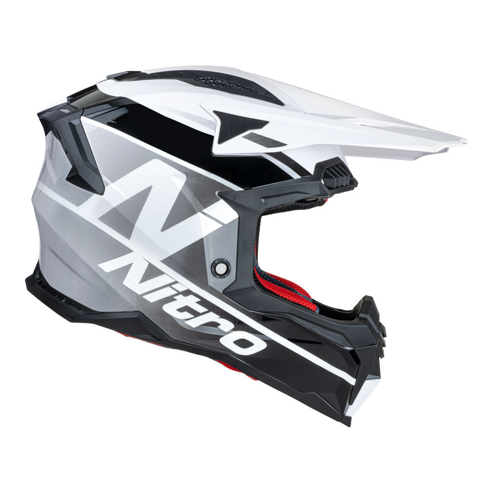 NITRO MX710 ONYX WHITE/GREY M
