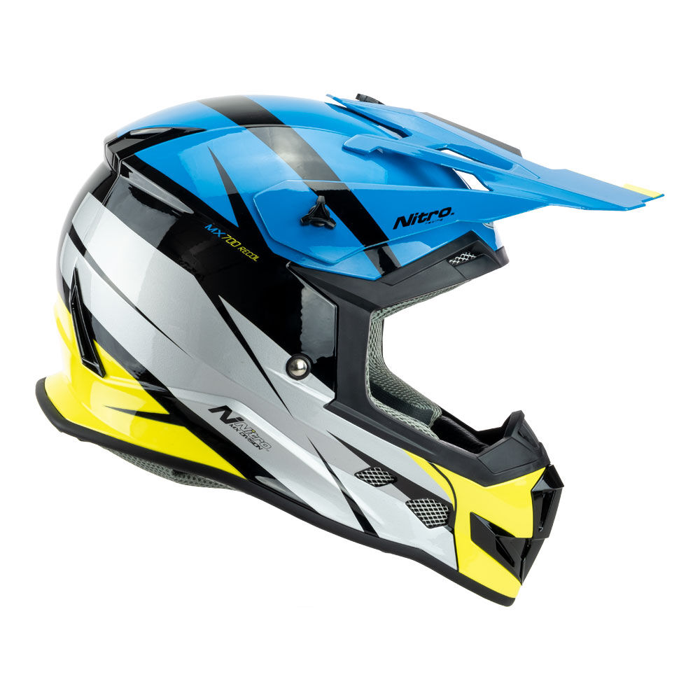 NITRO MX700 YOUTH RECOIL BLK/LIGHT BLUE/SLV/FLURO S