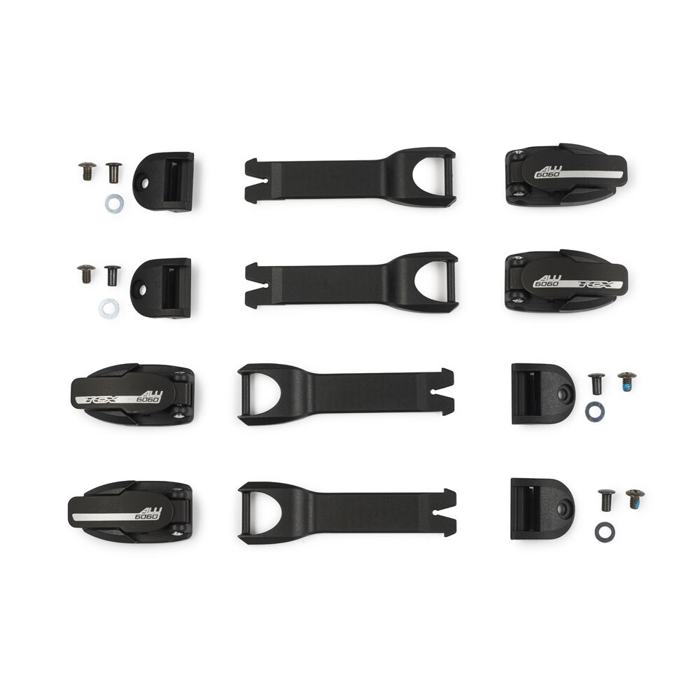 TCX SP: ALUMINIUM BUCKLE KIT BUCKLE BLACK (2LEV3)