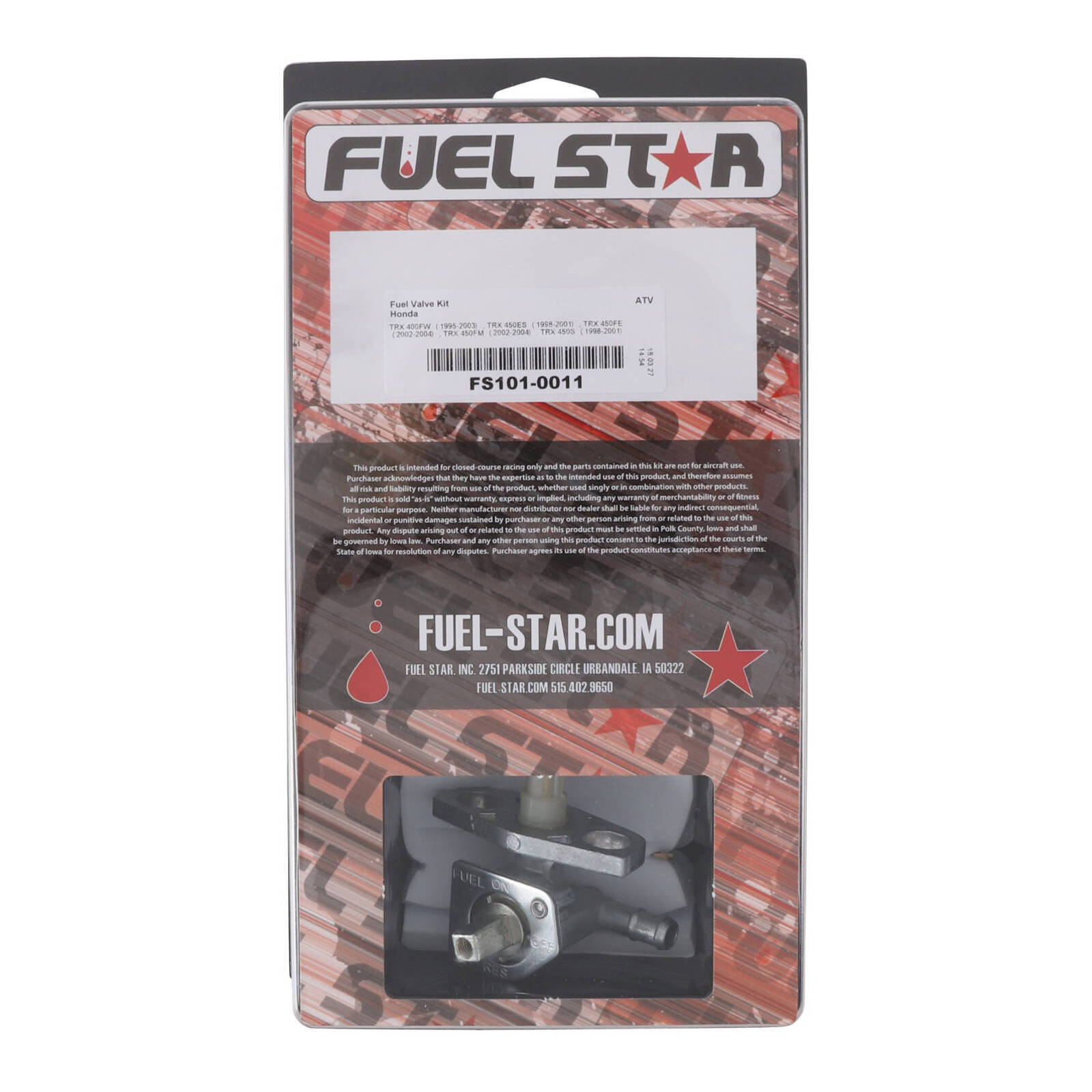 All Balls Racing Fuel Tap Kit (FS101-0011)