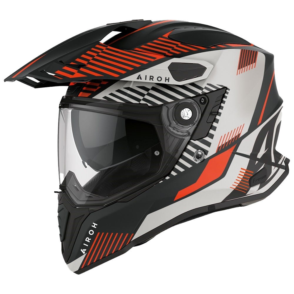 AIROH COMMANDER 'BOOST' ORANGE MATT HELMET