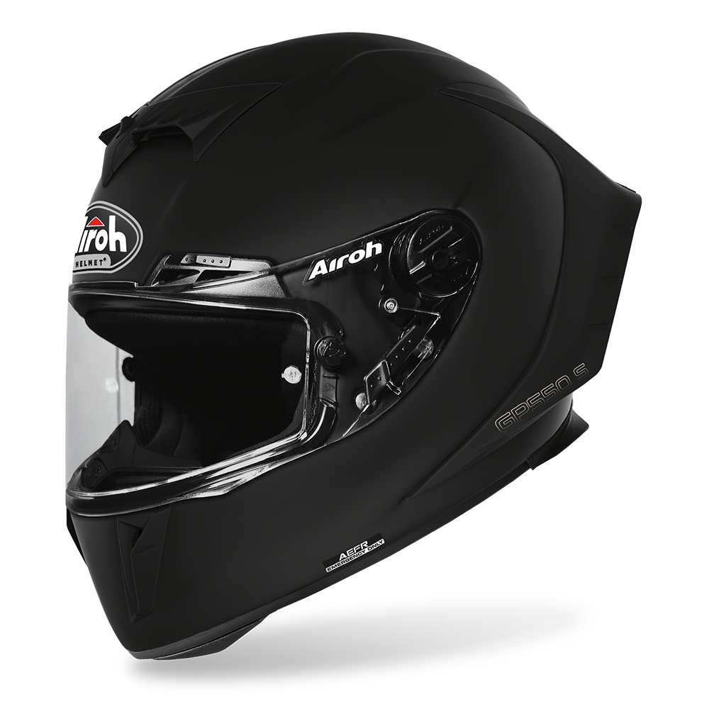 AIROH GP550-S SOLID MATT BLACK - XL