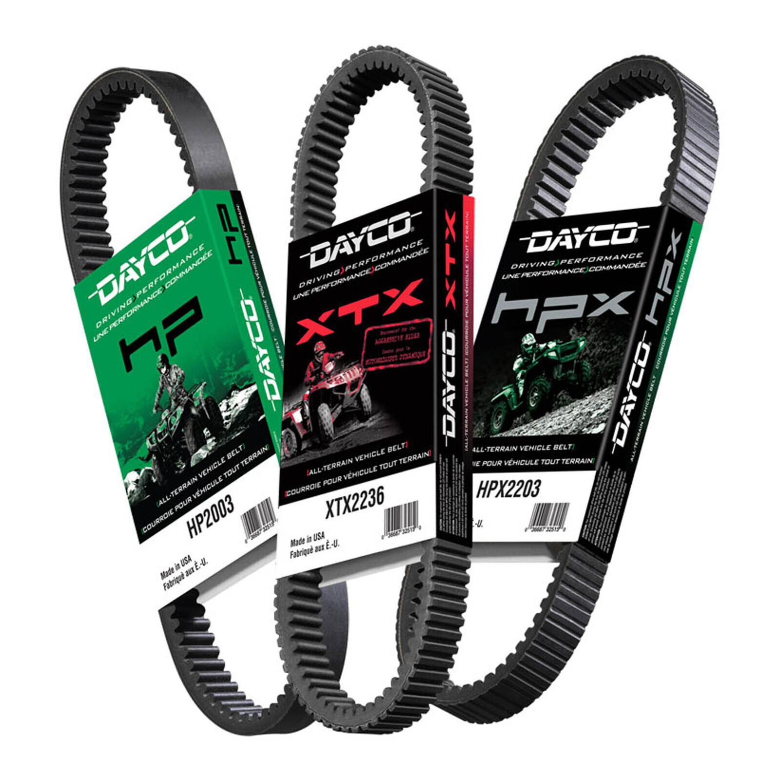 Dayco ATV Drive Belt HPX - HPX2249