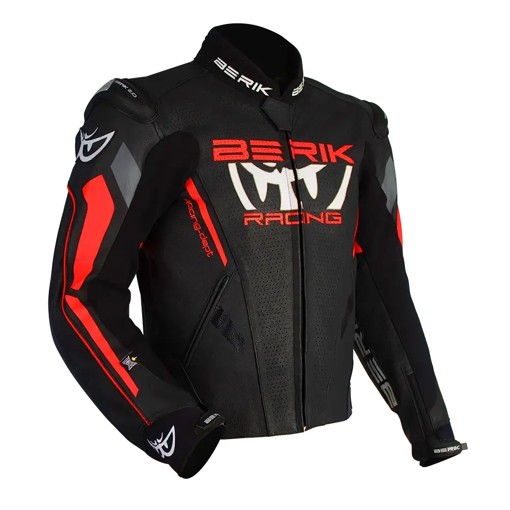 BERIK APEX (BLACK / FLURO RED) - 48