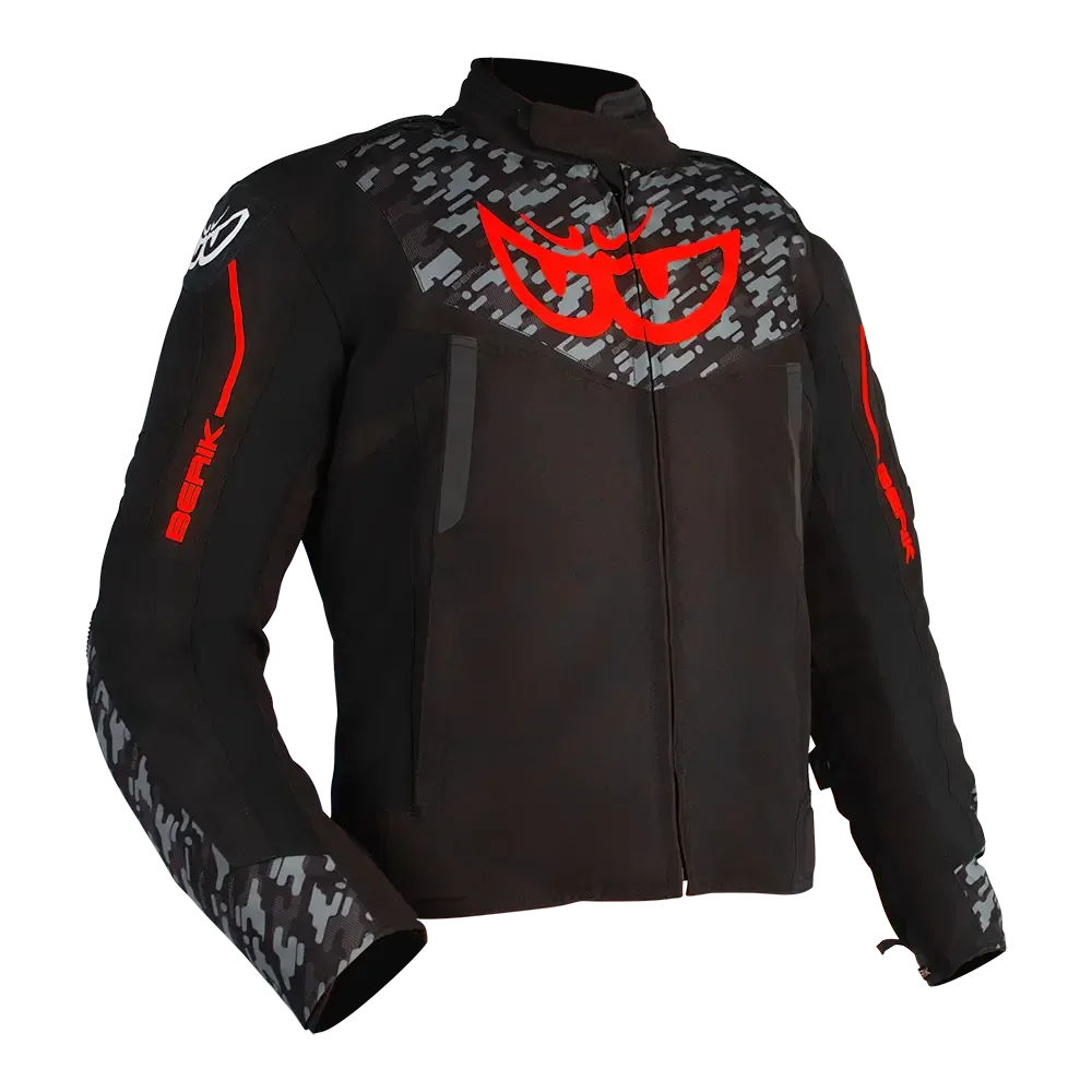 BERIK VELOCE (BLACK / CAMO / FLURO-RED) - 50