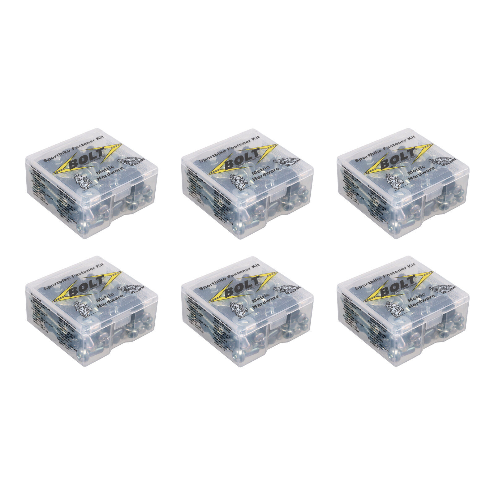 Bolt Sport Bike Track Pack - 6 Kits in Pop Display