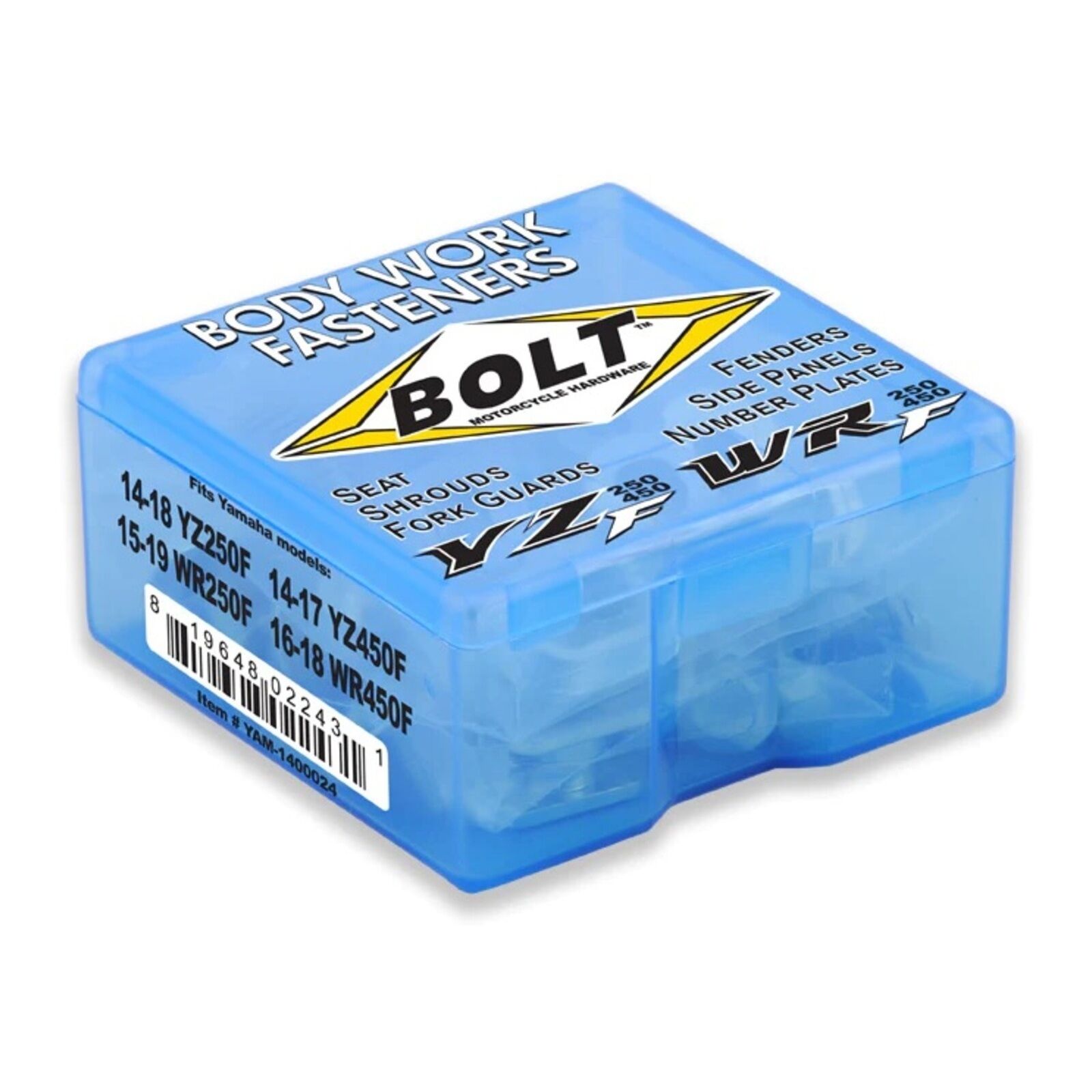 Bolt Plastics Fastener Kit Yamaha YZ250F/450F '14-'17