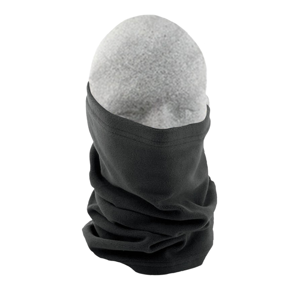 NECK TUBE SOLID BLACK