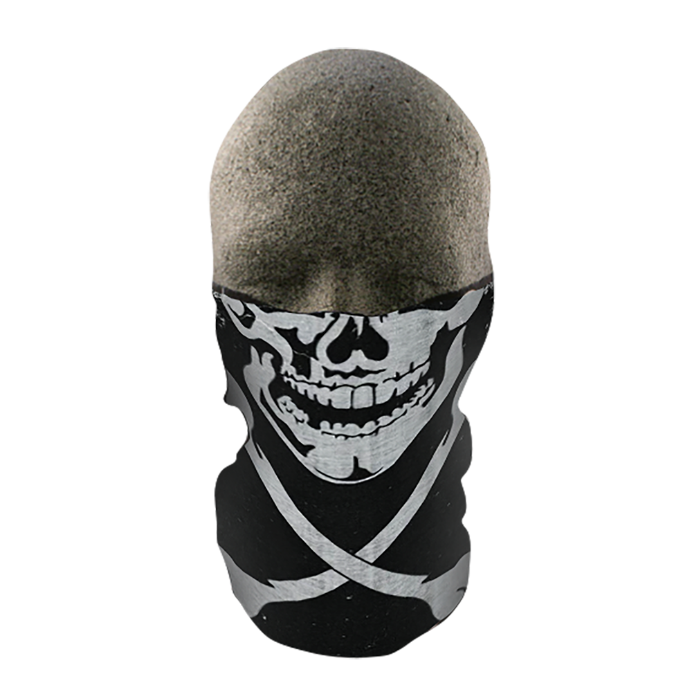 ZAN HEADGEAR NECK TUBES SKULL X-BONES