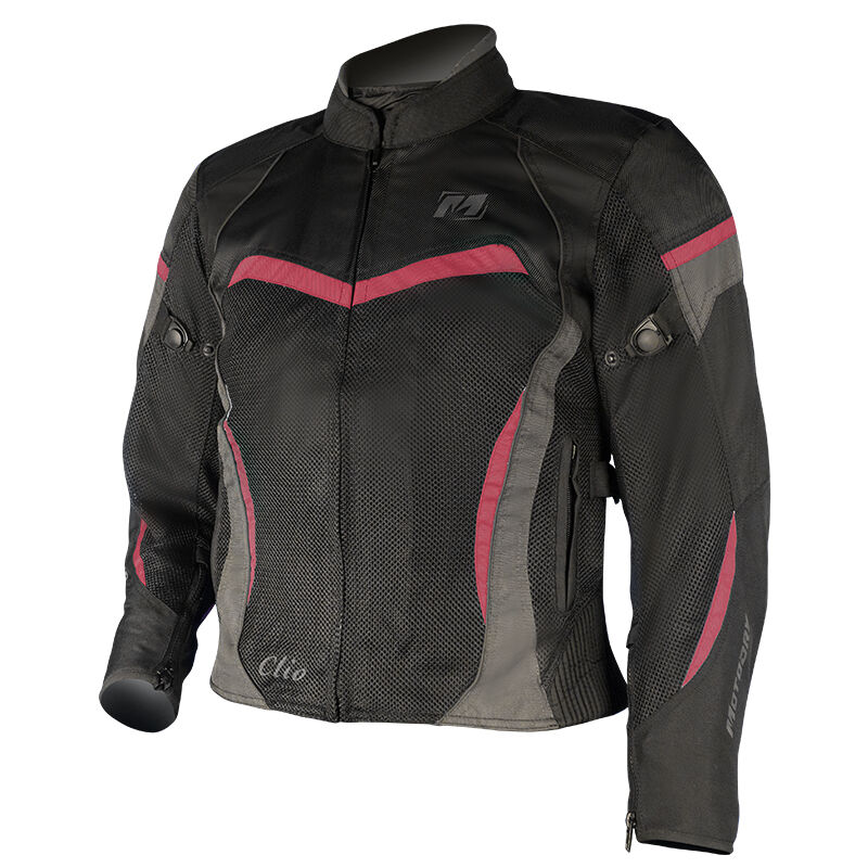 MOTODRY CLIO JACKET BLACK/MAGENTA - 8