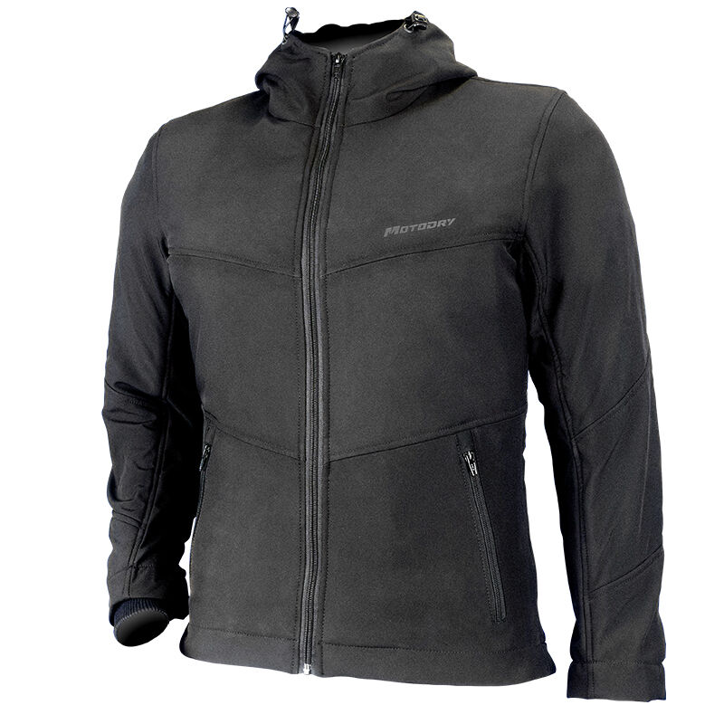 MOTODRY LADY HOODIE BLACK - 14