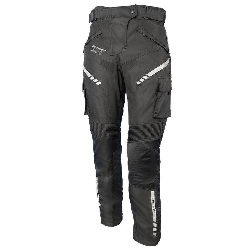 MOTODRY STREET 2 PANTS LADIES BLACK - 14