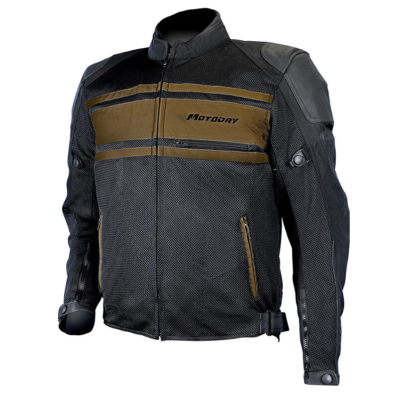 JKT M/DRY REVOLT  Blk/Vint Brown  M