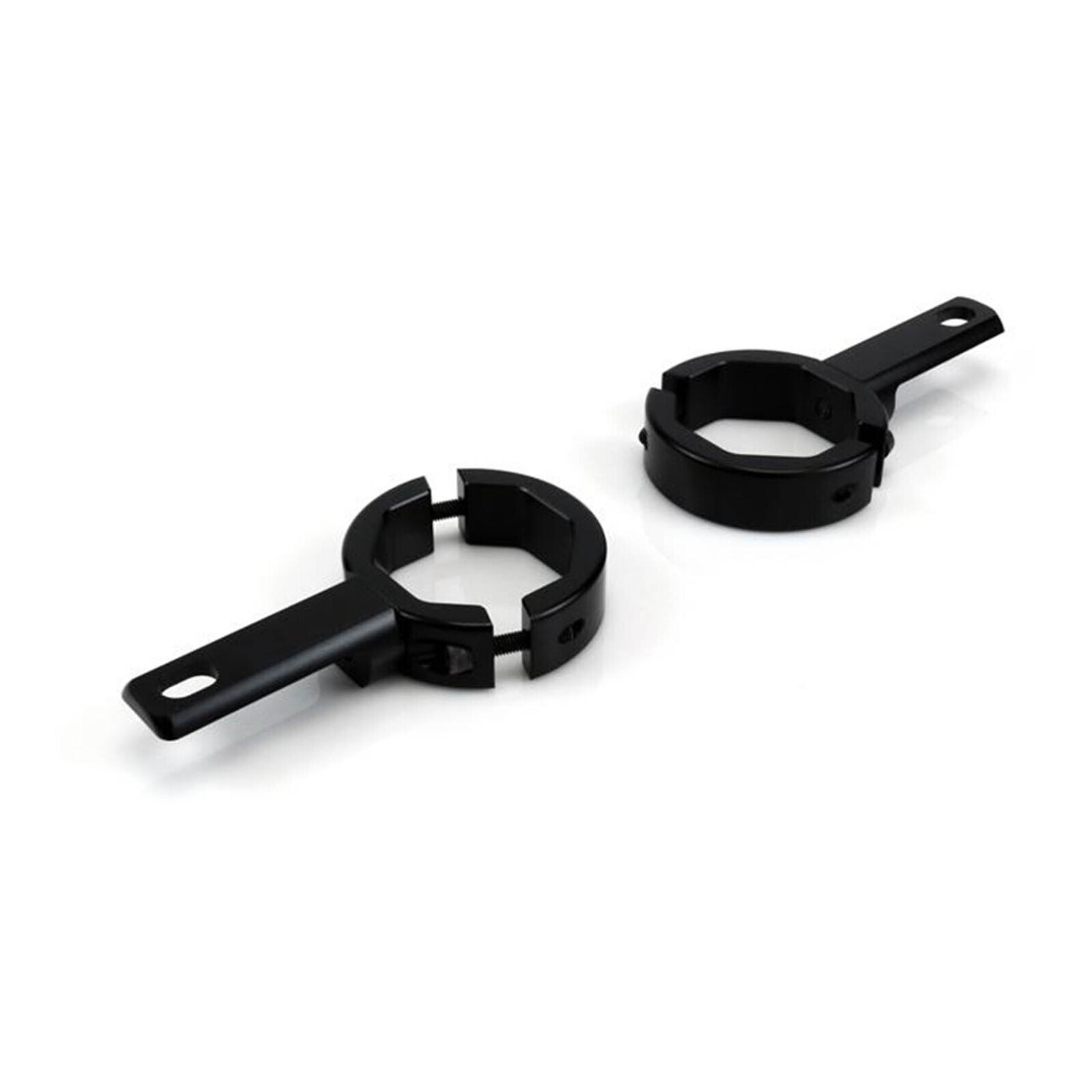 Denali Driving Light Mount - Articulating Bar Clamp 39mm-49mm - Black