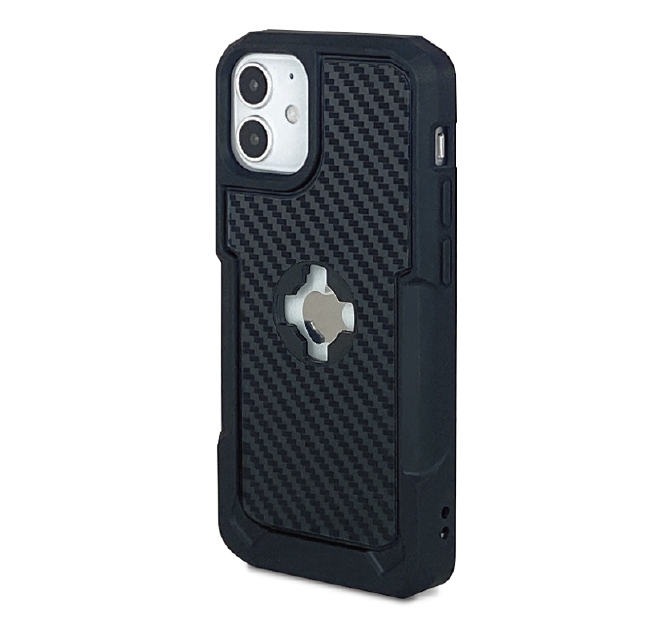 CUBE iPhone 12 Mini X-Guard Case Carbon Fibre + Infinity Mount