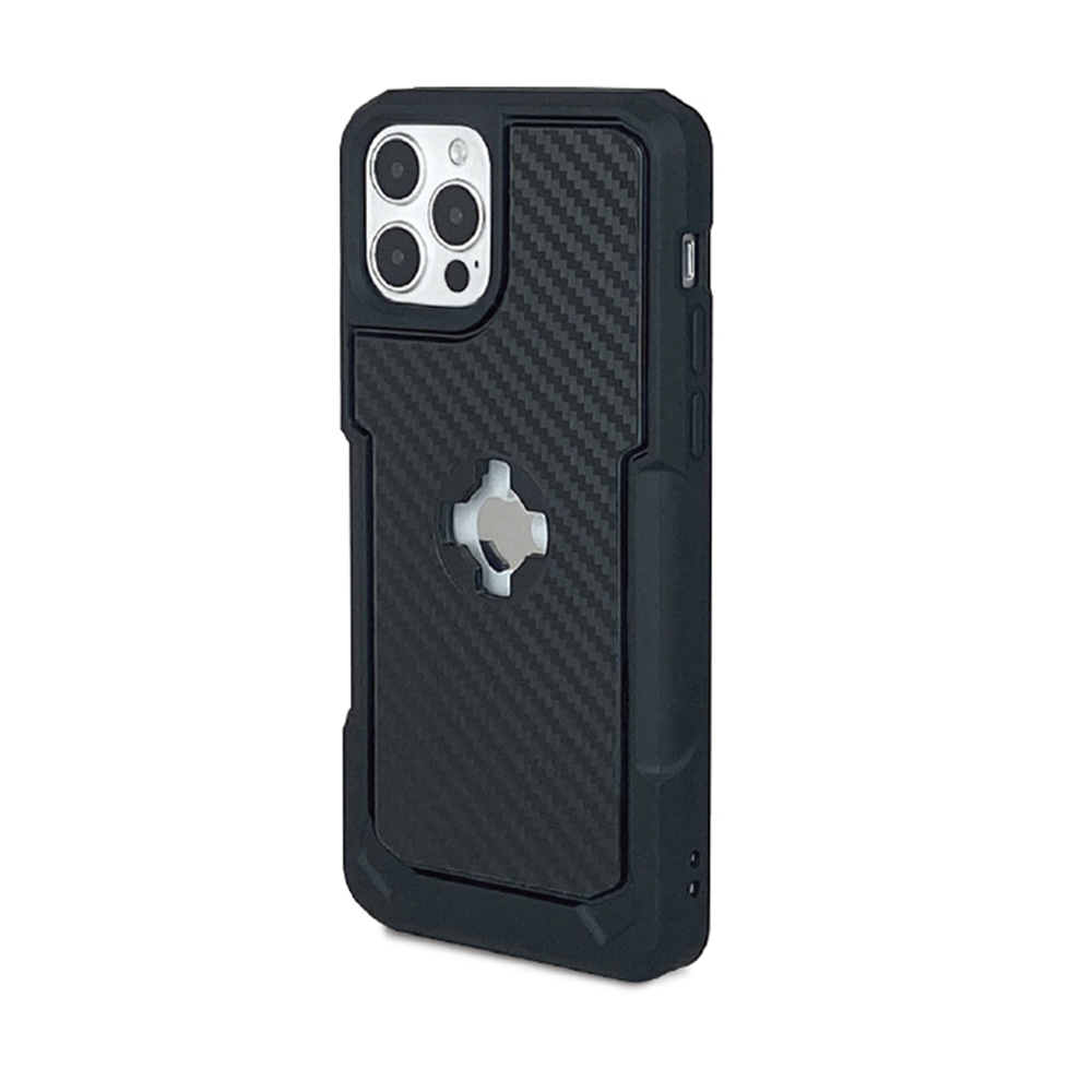 CUBE iPhone 13 X-Guard Case Carbon Fibre + Infinity Mount