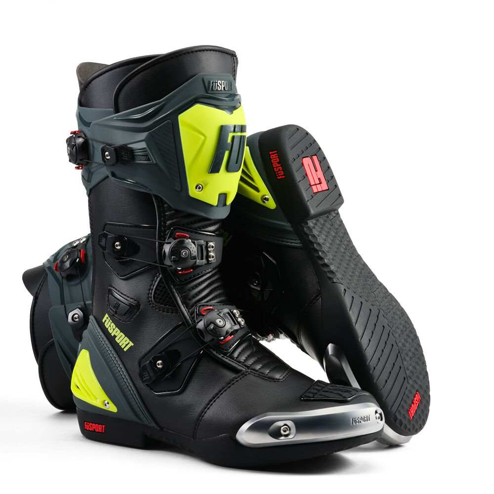 FUSPORT XR1 BOOT BLACK/GREY/HIGH VIS YELLOW SIZE EU39/US7/UK6
