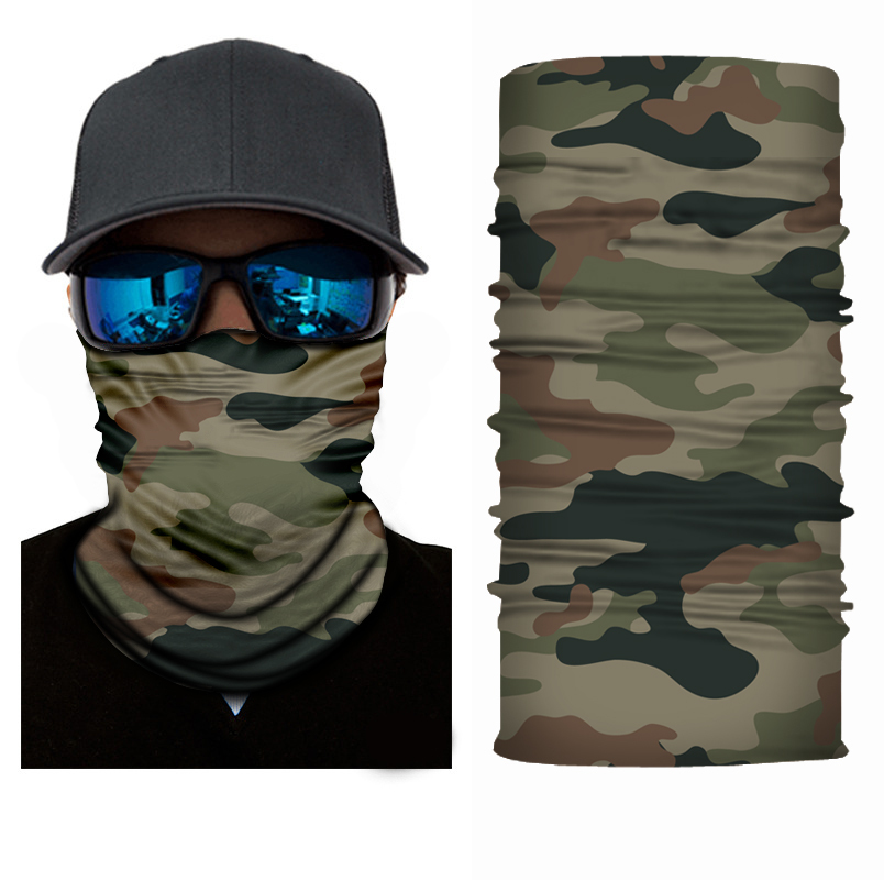 FACE MASK - Military Camo