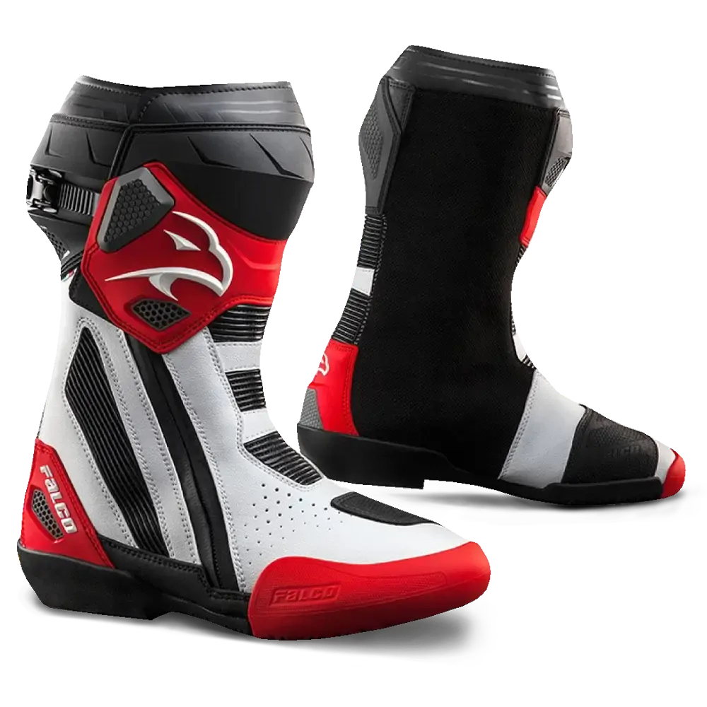 FALCO ELITE GP - WHITE/RED - 42