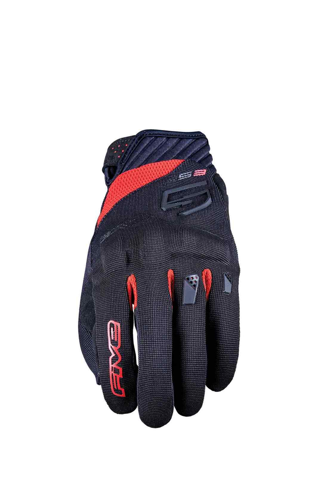 GLOVE FIVE 'RS-3 EVO' BLACK/RED