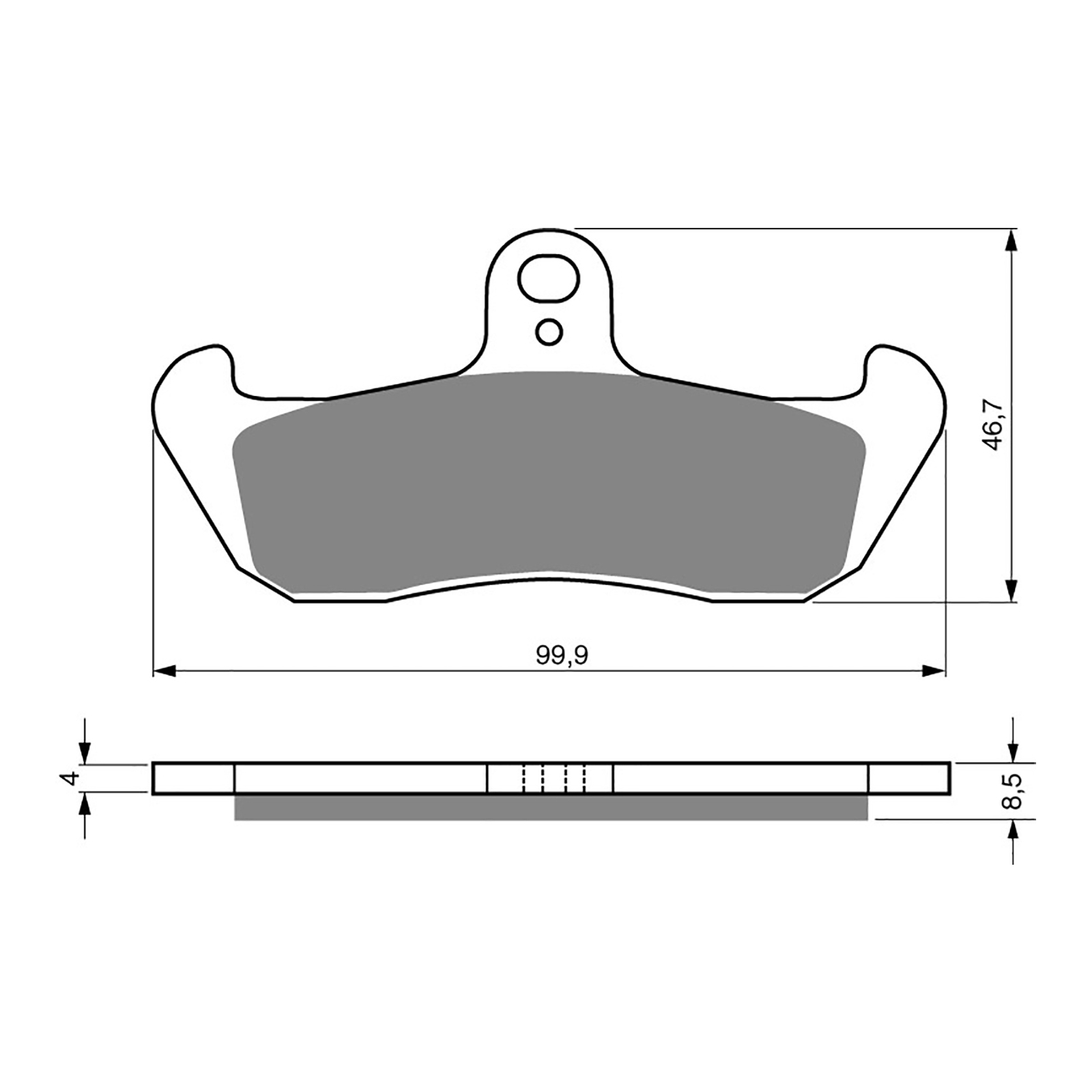 GOLDfren Brake Pads - K5 Off-Road Racing