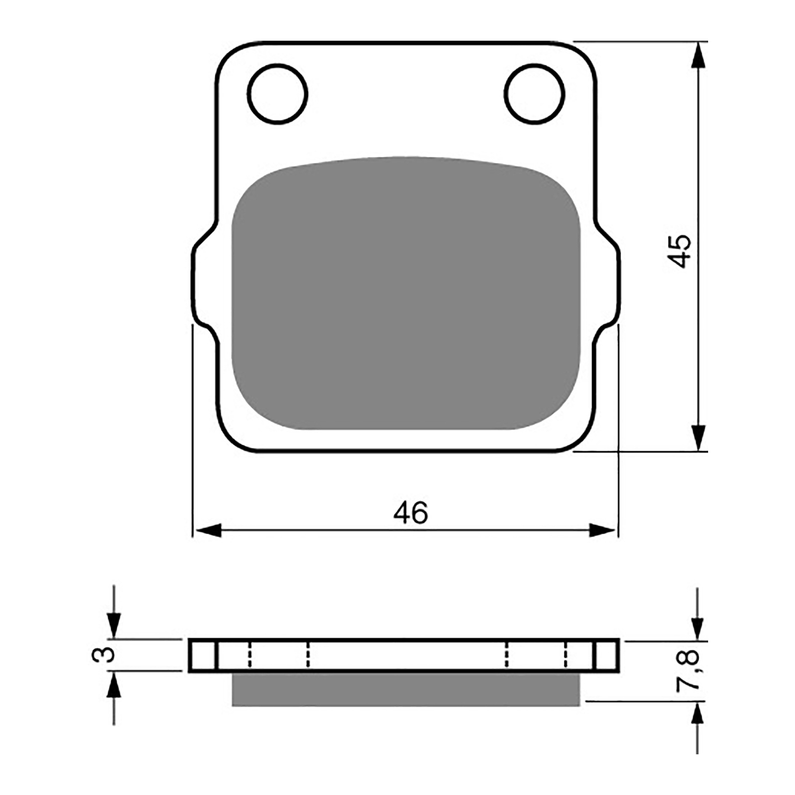 GOLDfren Brake Pads - K5 Off-Road Racing