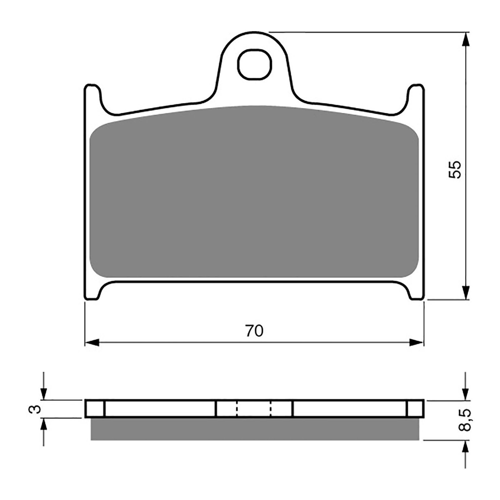 GOLDfren Brake Pads - S3 Sintered Sports