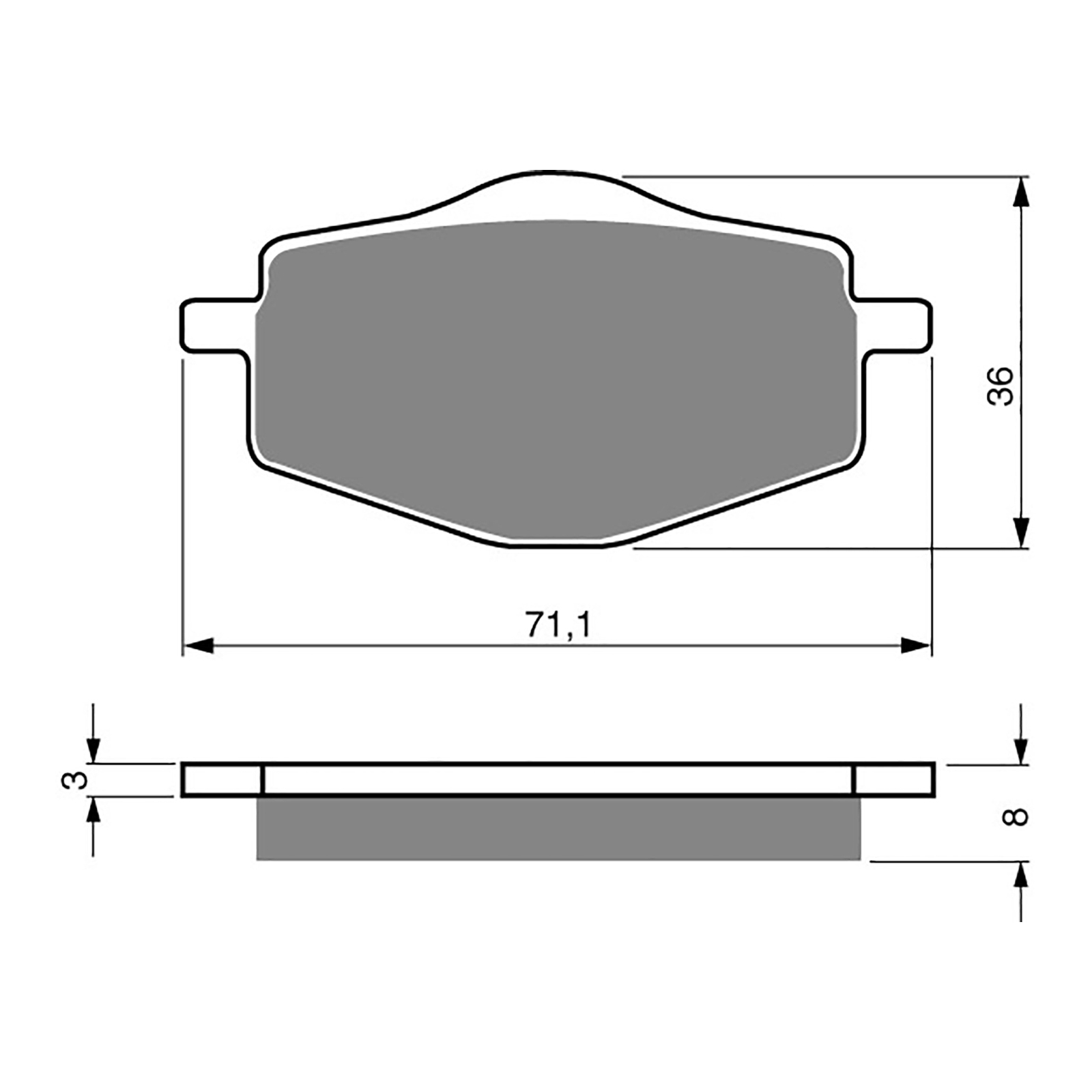 GOLDfren Brake Pads - K5 Off-Road Racing