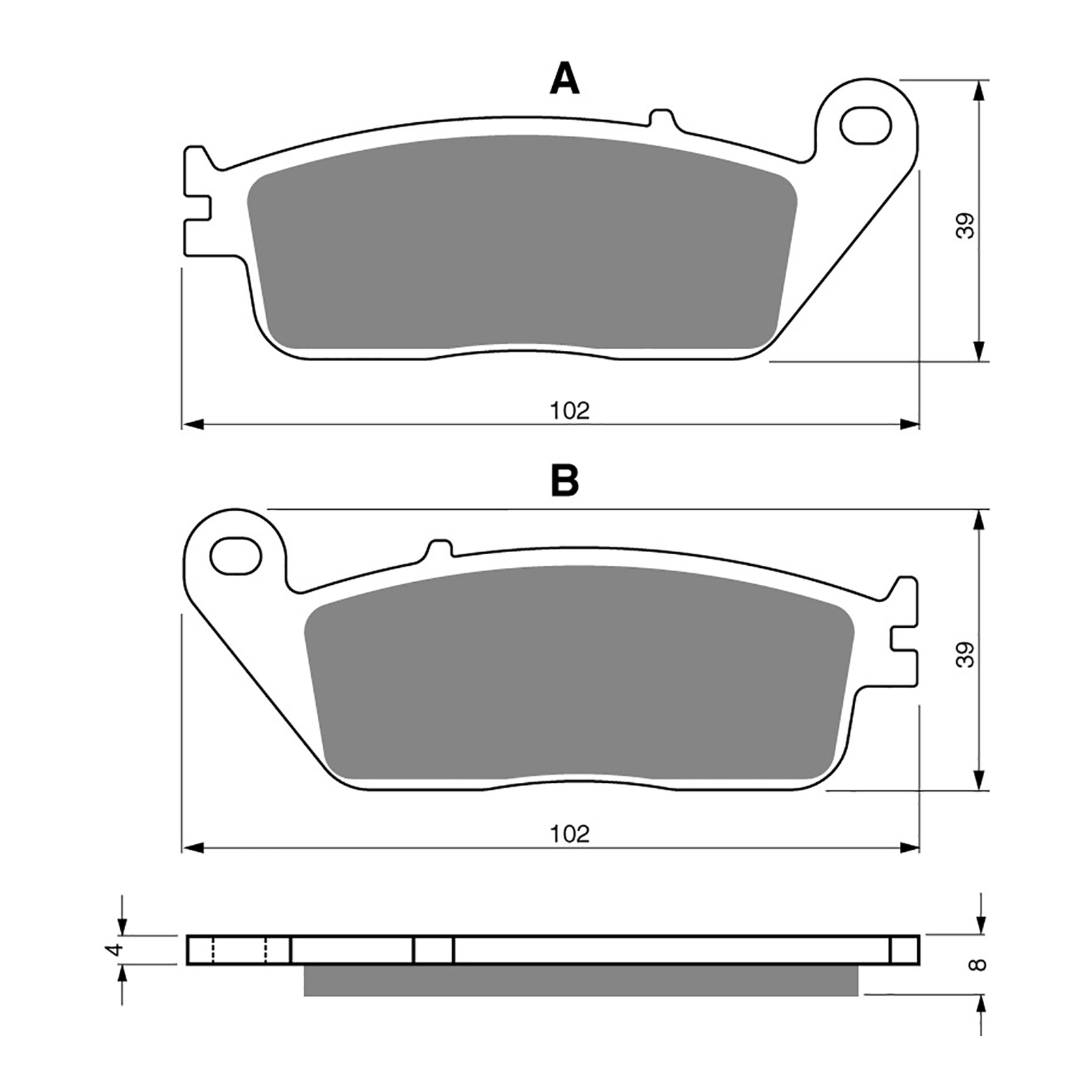 GOLDfren Brake Pads - S3 Sintered Sports