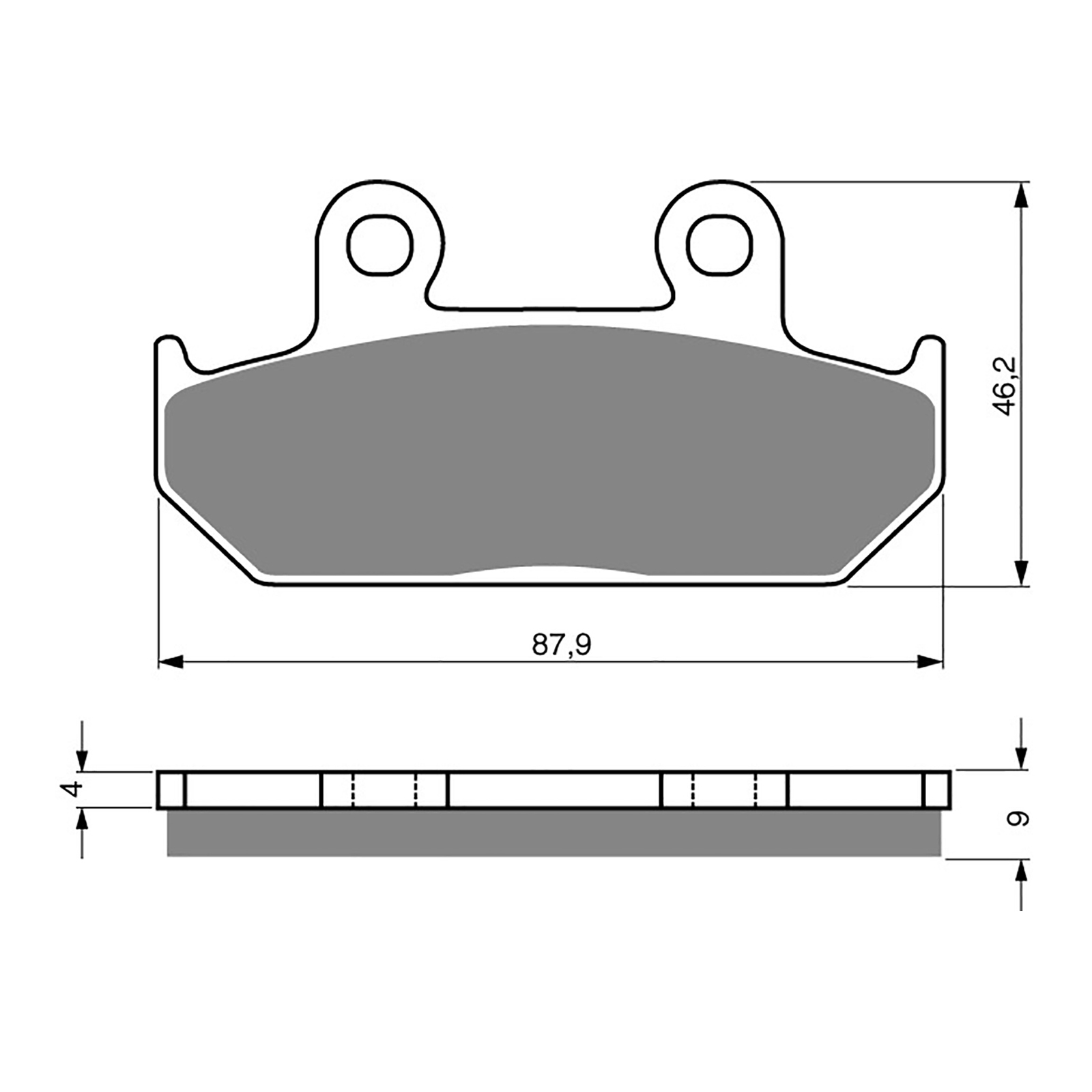 GOLDfren Brake Pads - S3 Sintered Sports