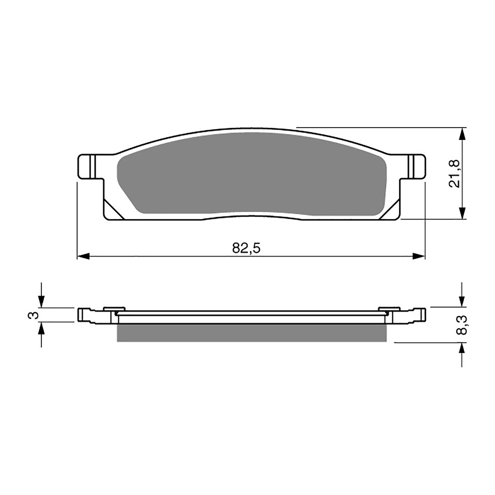 GOLDfren Brake Pads - K5 Off-Road Racing